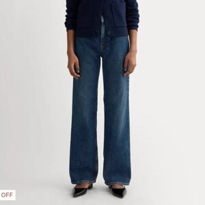 Everlane 90s Forever Jean Dark Indigo Size 26 Jeans